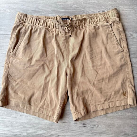PSYCHO BUNNY WILLIS STRETCH TENCEL SHORT Size 2XL - Picture 1 of 6